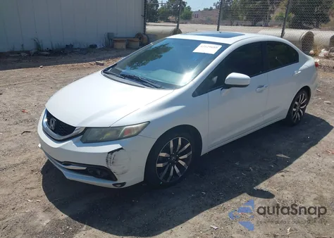 2015 Honda Civic Ex-L z USA, uszkodzony, nr VIN 19XFB2F91FE282090